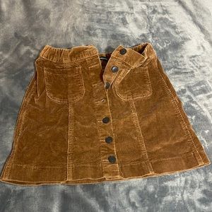 Brandy Melville corduroy skirt